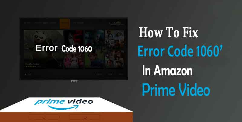 How To Fix Amazon Error Code 1060